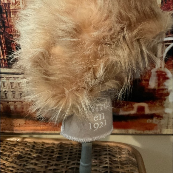 “REAL FUR HAT” VINTAGE  FUR/RED FOX MID CENTURY MOD/ RETRO  HAT. - Picture 4 of 14